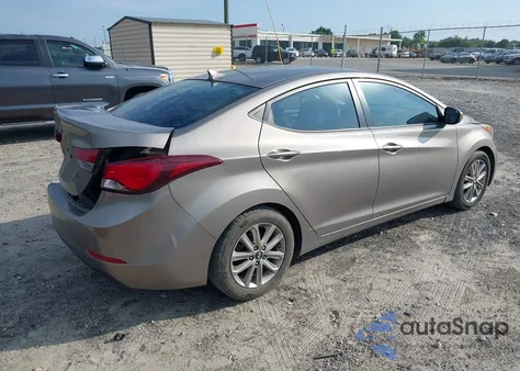 2015 Hyundai Elantra Se z USA, uszkodzony, nr VIN 5NPDH4AE3FH620669